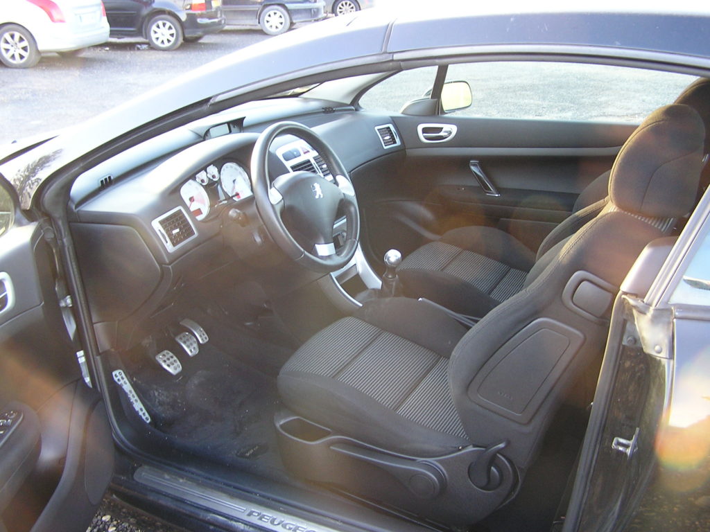 Peugeot 307 CC intérieur