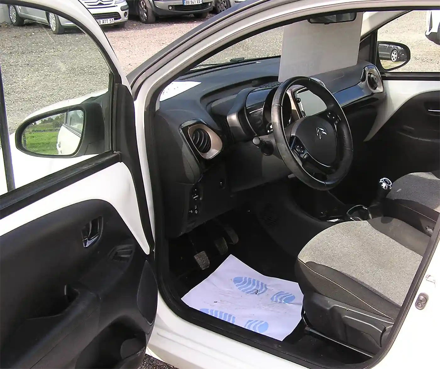 citroen C1 blanche à vendre marne