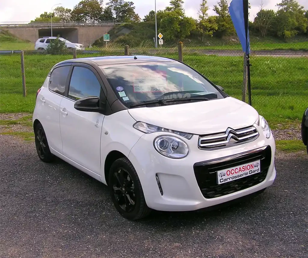 citroen C1 blanche à vendre marne