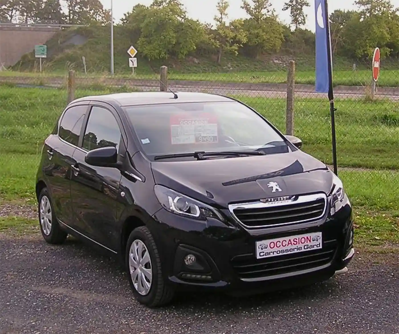 peugeot 108 noire a vendre marne