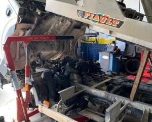 Réalisation carrosserie gard sézanne camion