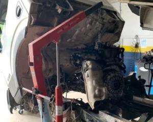 Réalisation carrosserie gard sézanne camion